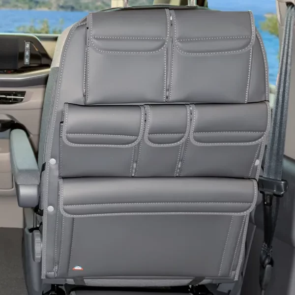 BRANDRUP® UTILITY für Fahrer-/Beifahrersitz VW T7 Multivan, Design „Leder Raven“