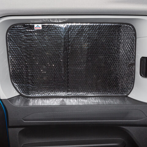 BRANDRUP® ISOLITE® Inside Fenster in Schiebetür rechts, VW Caddy 5 / Caddy California mit langem Radstand