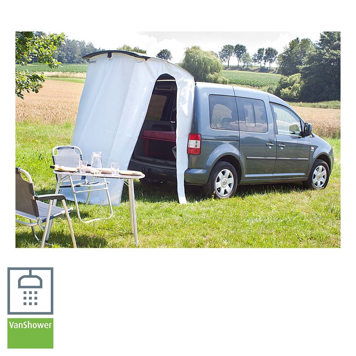 Heckzelt "Travel" für den VW Caddy (Modelle bis 2019)